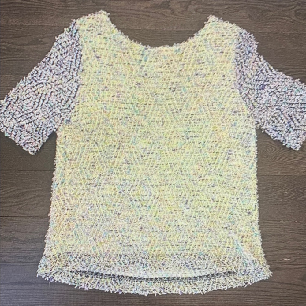 Multicolor Textured Women's Top